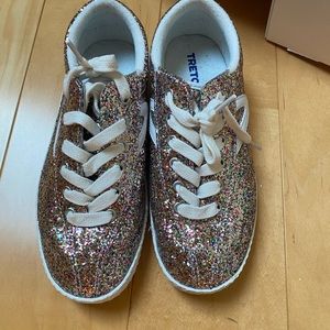Tretorn glitter sneakers